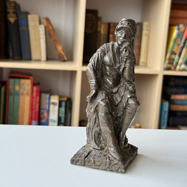 Bronze Lorenzo de Medici Figurine Sculpture Thinker Style 6