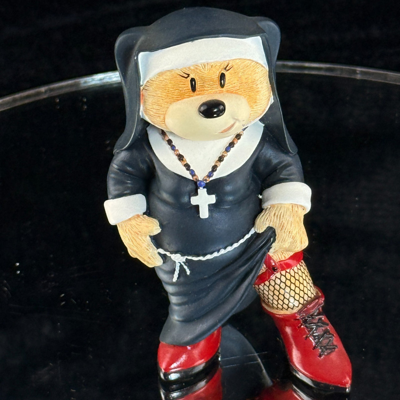 Racy & Humorous Collectible: Bad Taste Bears "Theresa" Nun Figurine!4