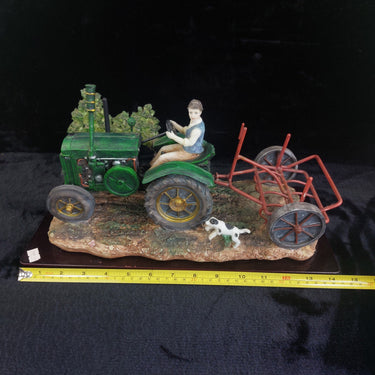 Juliana Collection Tractor Figurine 14.5 in farm house decor vintage see pics1