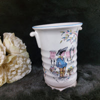 Thumbnail for Crown Ducal Ware Petit Rêverie Vase English 1950s Hand-Painted decor Earthenware4