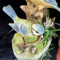 Thumbnail for Alfretto Porcelain Tit Blue Bird Figurines Set of 2 Collectors Series 7