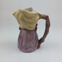 Thumbnail for Hillsborough Ware HandPainted Lady Jug  7