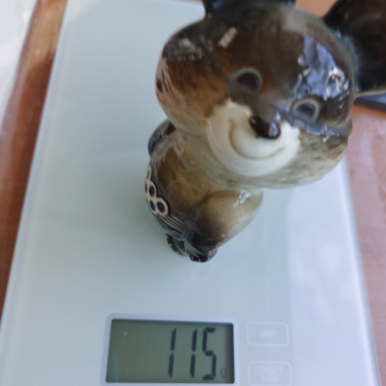 Vintage Misha USSR 1980 Moscow Olympic Bear Porcelain Figurine Statue 4.5" Rare8