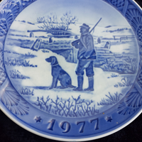 Thumbnail for Royal Copenhagen 3 Blue Plates –Carlsberg Collectibles Denmark Set   1977, 1991 3