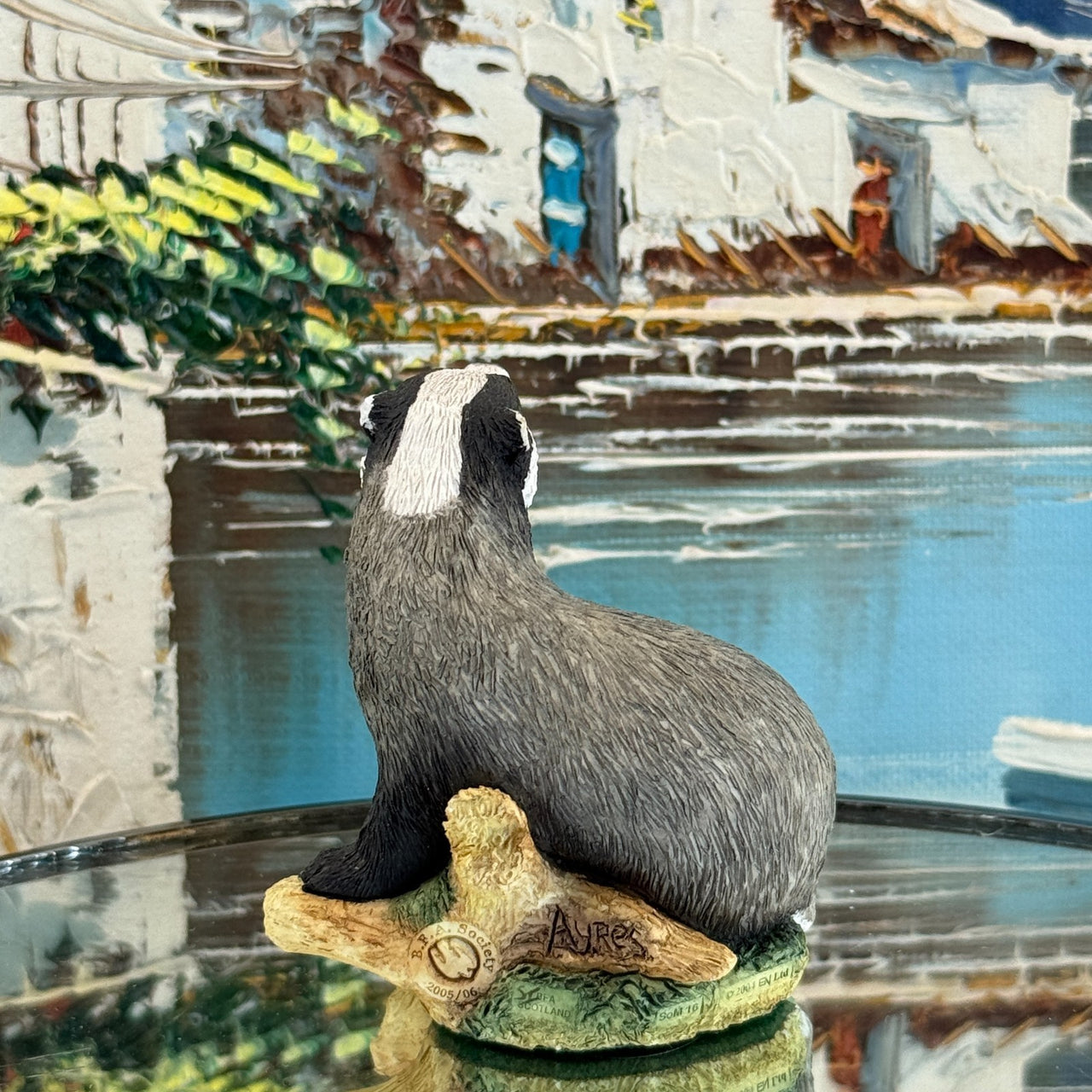 Border Fine "Woodland Arts Ramble" Badger boxed with certificate Resin Figurine5