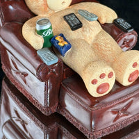 Thumbnail for Bad Bears Taste John Smith Flasher Figurine Peter Underhill Funny Decor Gift.7