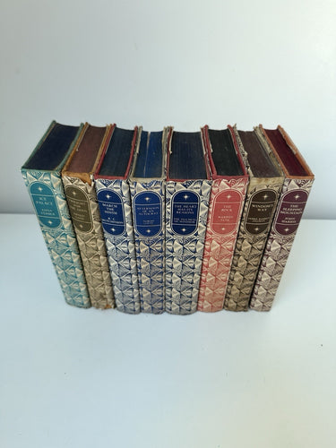 Companion Book Club Vintage Set x8 1950s Decorative Hardbacks Dust Jackets UK1