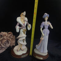 Thumbnail for Good Albert Price Flapper Figurines 1991 In Vogue Glamorous Night Resin Set 12