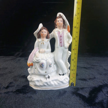 Staffordshire Couple Figurine 7