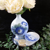 Thumbnail for Royal Copenhagen Porcelain 1963 - 69Dish and Vase, Luxury Gift Floral Designs.13