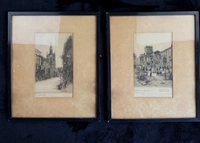 Thumbnail for Antique Authentic Signed Etchings - A British Cathedral and St. Andrew's Church5