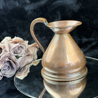 Thumbnail for Reproduction Antique British Pint Measure Copper Marks Verification jug Vintage13