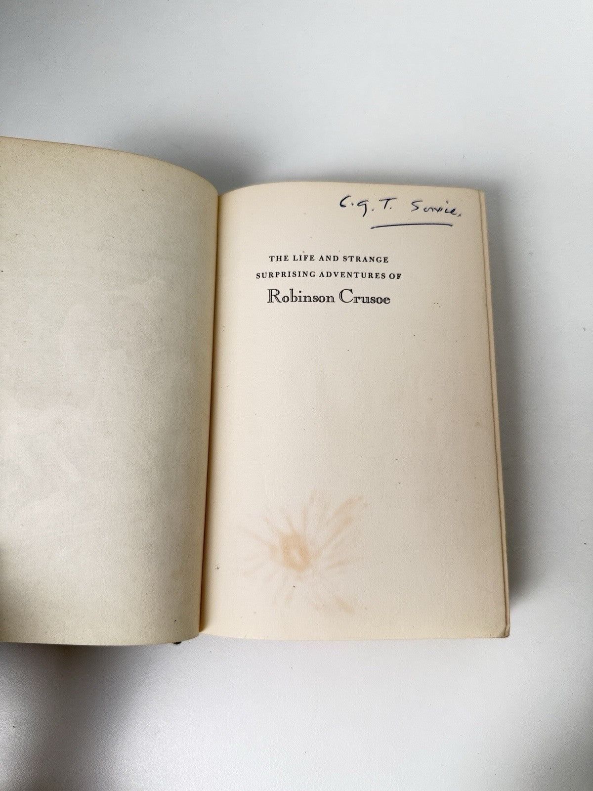 Grosset Dunlap & 1946 Robinson Crusoe Illustrated Lynd Ward Vintage Book book3