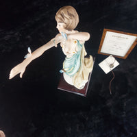 Thumbnail for Florence Armani lady figurine Wings of Beauty Box & COA Limited Edition lux deco7