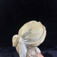 Thumbnail for Antique 15in German Bisque Figurine Lady Mandolin Musician Hand Painted Gilt12