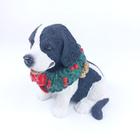 Thumbnail for Tom Rubel Deer Silver Christmas Dog Figurine Collectible - xmas dog decor 19902