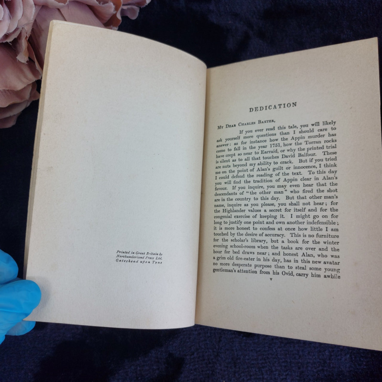 "Kidnapped" by Robert Louis Stevenson – Illustrated Hardcover , Grayson Edition 7