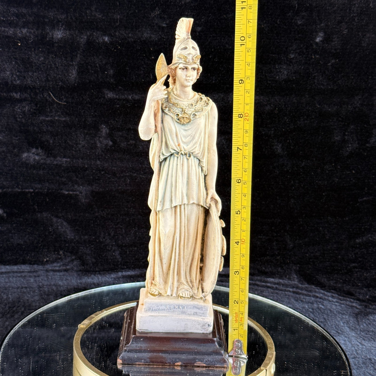 Athena Greek Goddess Statue – 10.5" Ashmolean Cast – Classical Warrior Figure.19