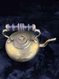 Thumbnail for Antique Scottsh 19th century Brass Kettle/Teapot with Wooden Handle see pictures10