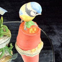 Thumbnail for Alfretto Porcelain Tit Blue Bird Figurines Set of 2 Collectors Series 7