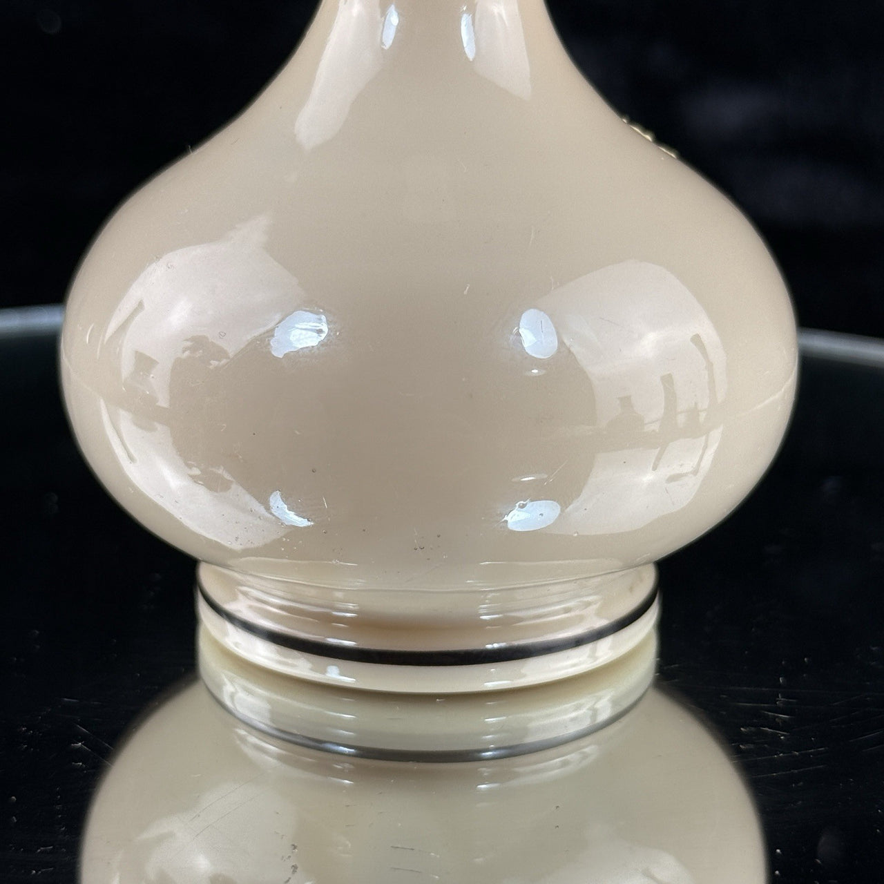 Milk Antique Porcelain Bud Vase Floral Branch Art Nouveau Style decor China5