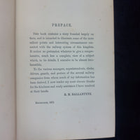 Thumbnail for 1871  Ballantyne The Iron Horse Book Good Red Decorated Railway Rare Adventure 7