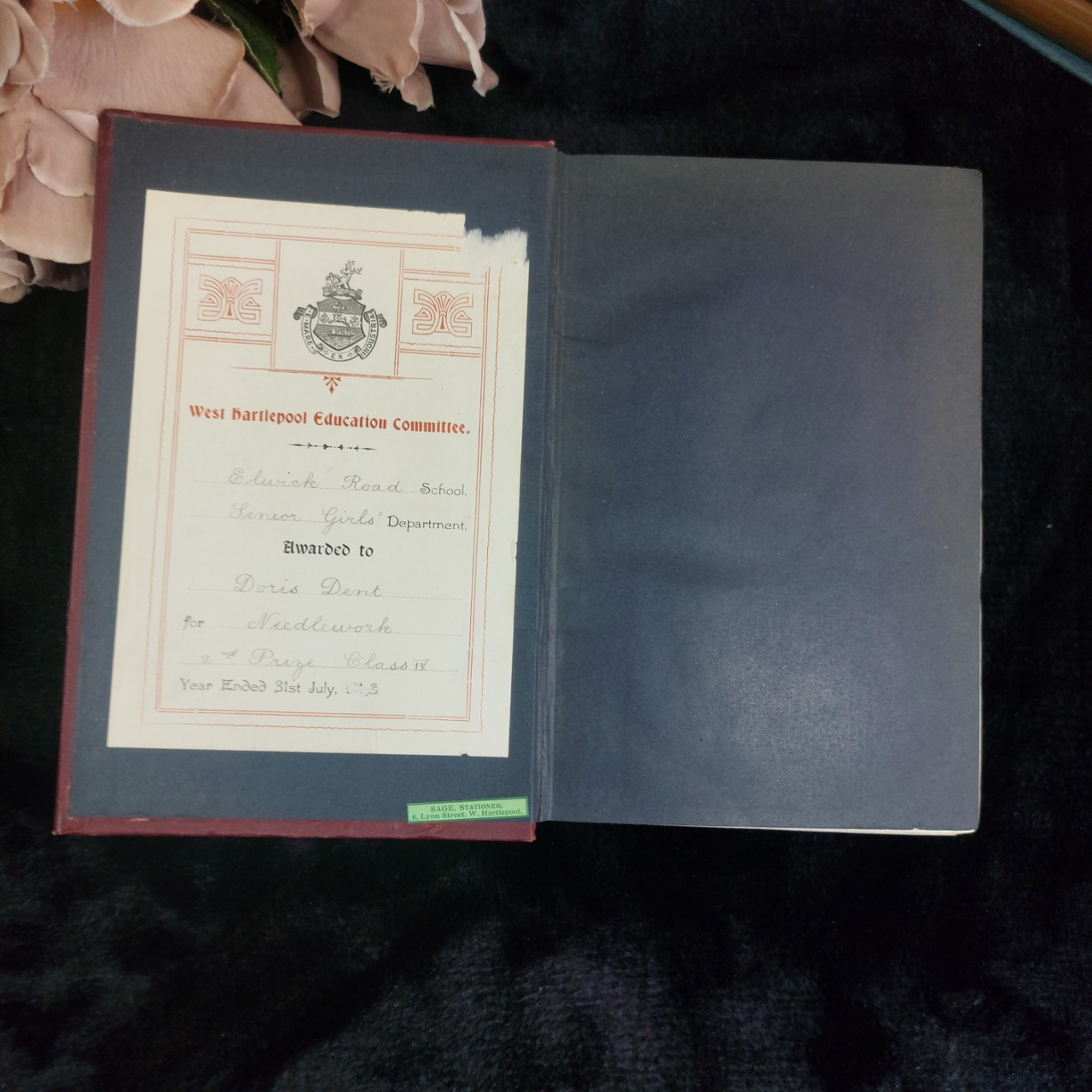 Ward Lock David Copperfield Dickens Illustrated 1912 Book Antique Good Condition4