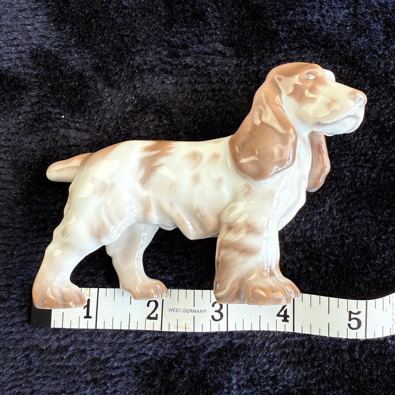 Vintage Bing & Grøndahl B&G Porcelain Cocker Spaniel Figurine Made in Denmark10