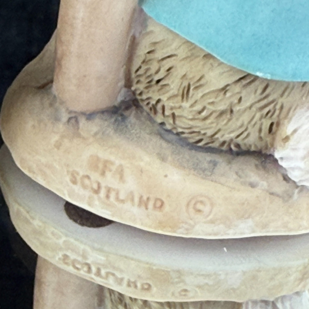 Beatrix Potter Peter Rabbit Figurines FW & Co  BFA Scotland Set of 2 1992 & 19962