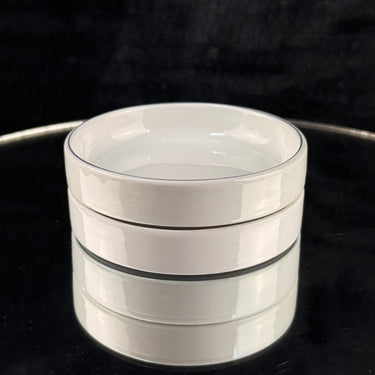 Royal Copenhagen Fajance 3082 White Ceramic Lidded Trinket Box Denmark 0