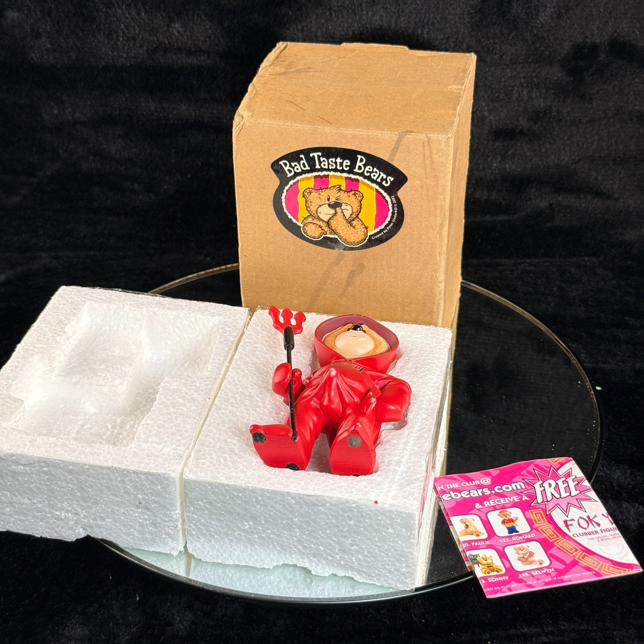 Bad Taste Bears Horny Devil Figurine Red Costume Adult Humor with Box 1