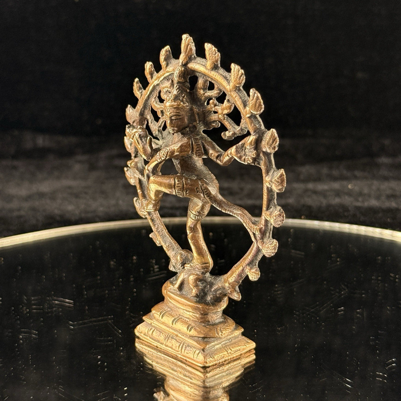 Antique Brass Hindu Figurine India Collectable Dispatched Evri Tracked Region.12