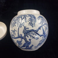 Thumbnail for Mason’s Koro Ginger Jar Good 5.5 in Blue White Birds England Ringtons Porcelain6