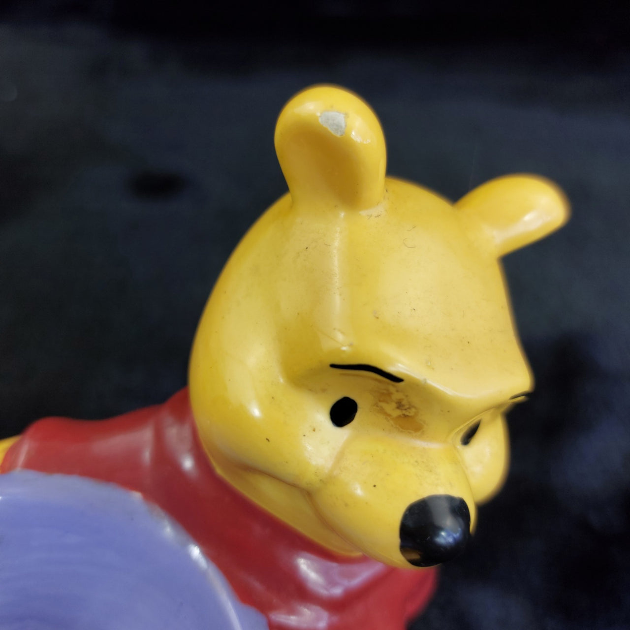Disney Winnie the Pooh Figurine Set Egg Cup & Photo Clip Holder Decor 5"6