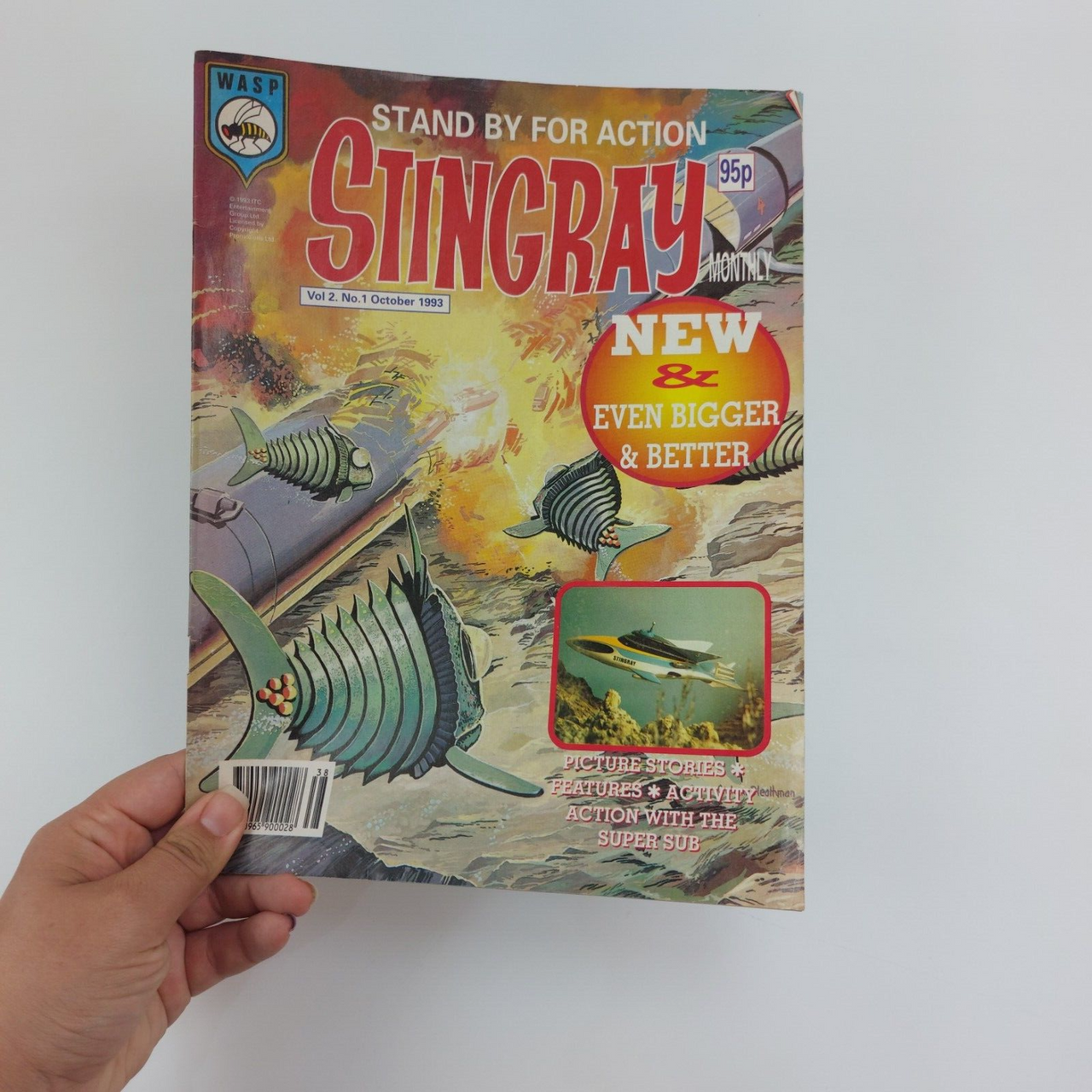 Independent Stingray #1 1993 Vintage Comic Book vintage comic0