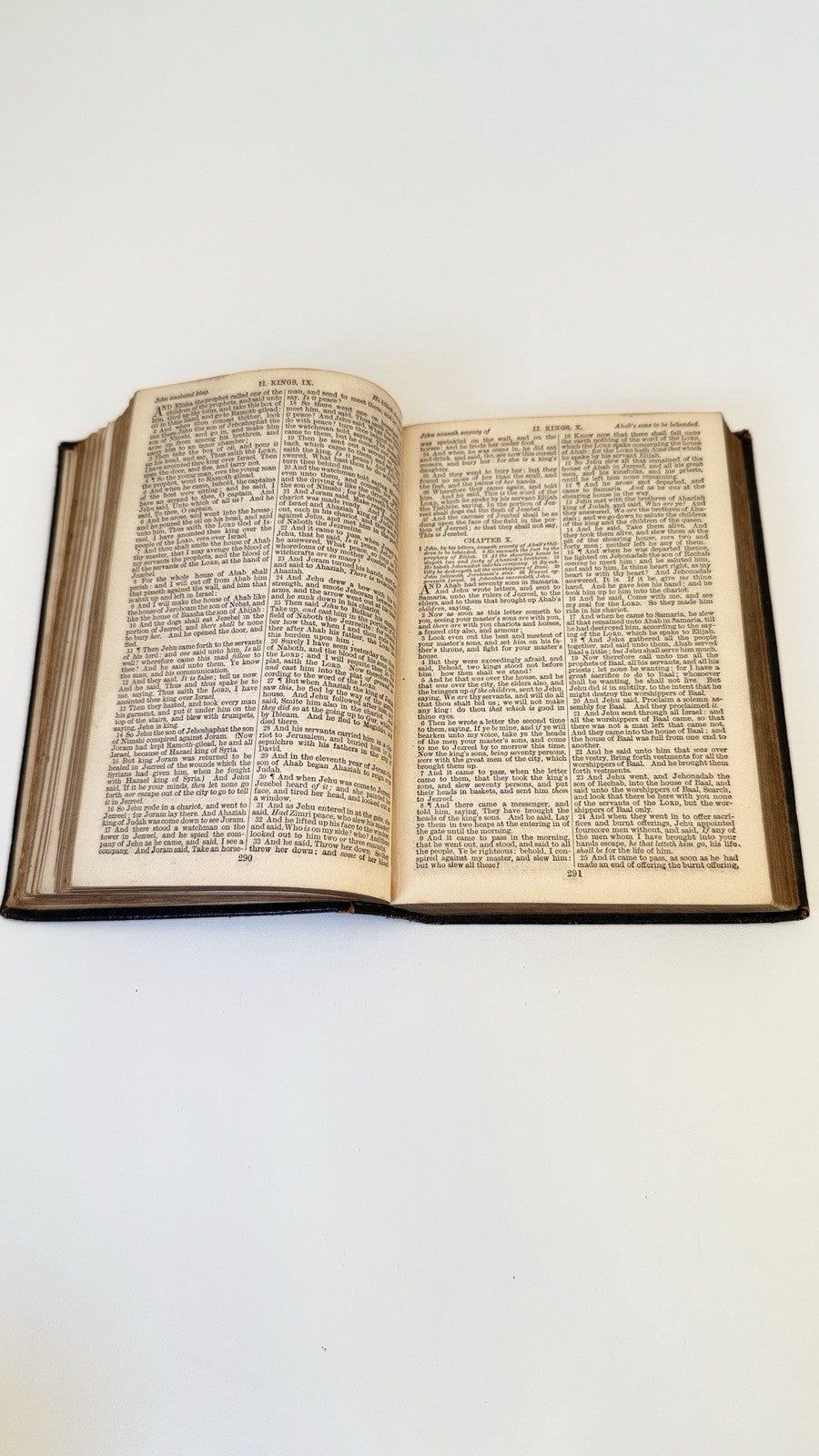 Holy Miniature Bible Leather Bound British & Foreign Bible Society Antique 187211