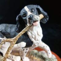 Thumbnail for Border Fine Arts 'Springer Spaniel & Pup' - J.A. Bubler Collectible Figurine8