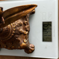 Thumbnail for Italian Style Bronzed Brass Floral Candlestick White Ceramic Flowers gift 40cm21