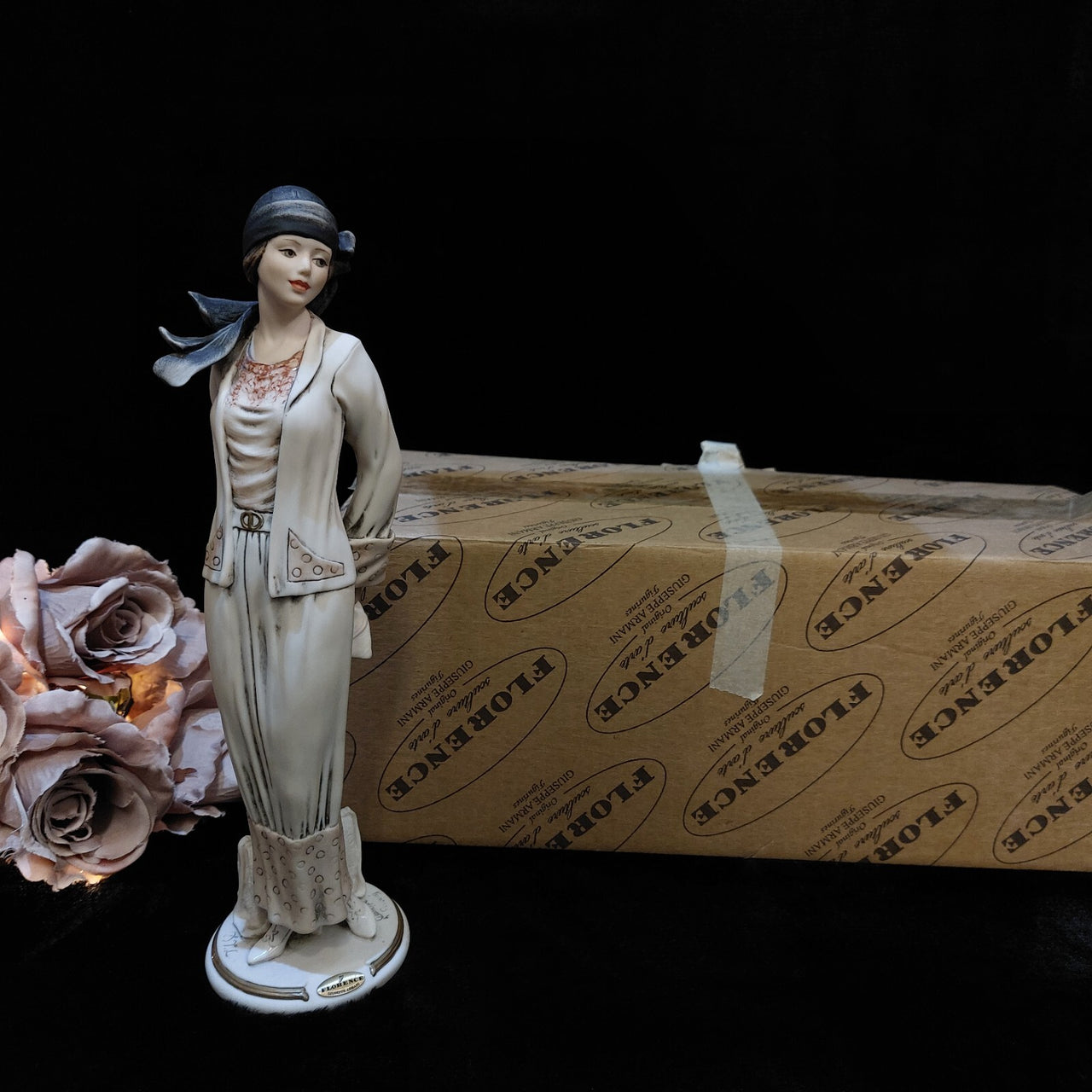 Florence Armani Colette Figurine –13" 0433P Flapper Style With Bo22