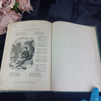 Thumbnail for Cassell Penny Readings Vol I II Tom Hood Leather Illustrated Books Antique Set17