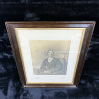 Thumbnail for Rare Antique Engraving of Mrs Murray by W. A. Sawyer Historical Portrait Print5