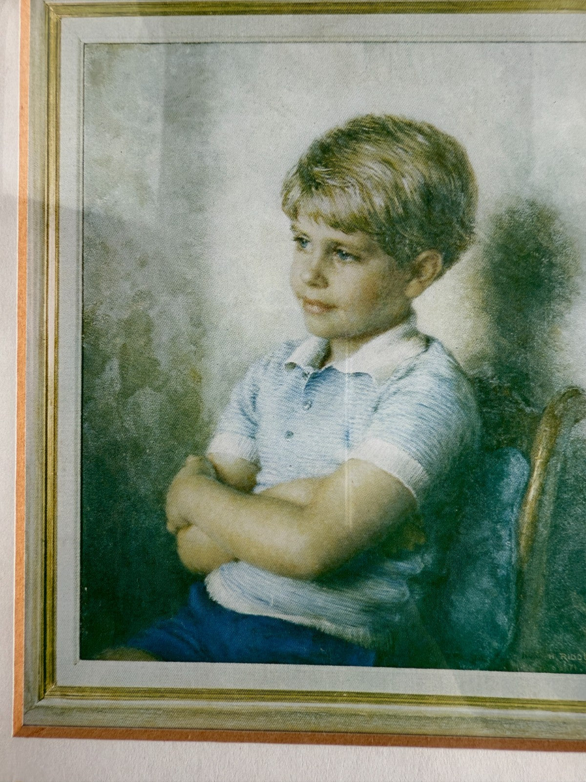 A Vintage Royal Portrait Print  H.R.H. The Prince Edward 19723