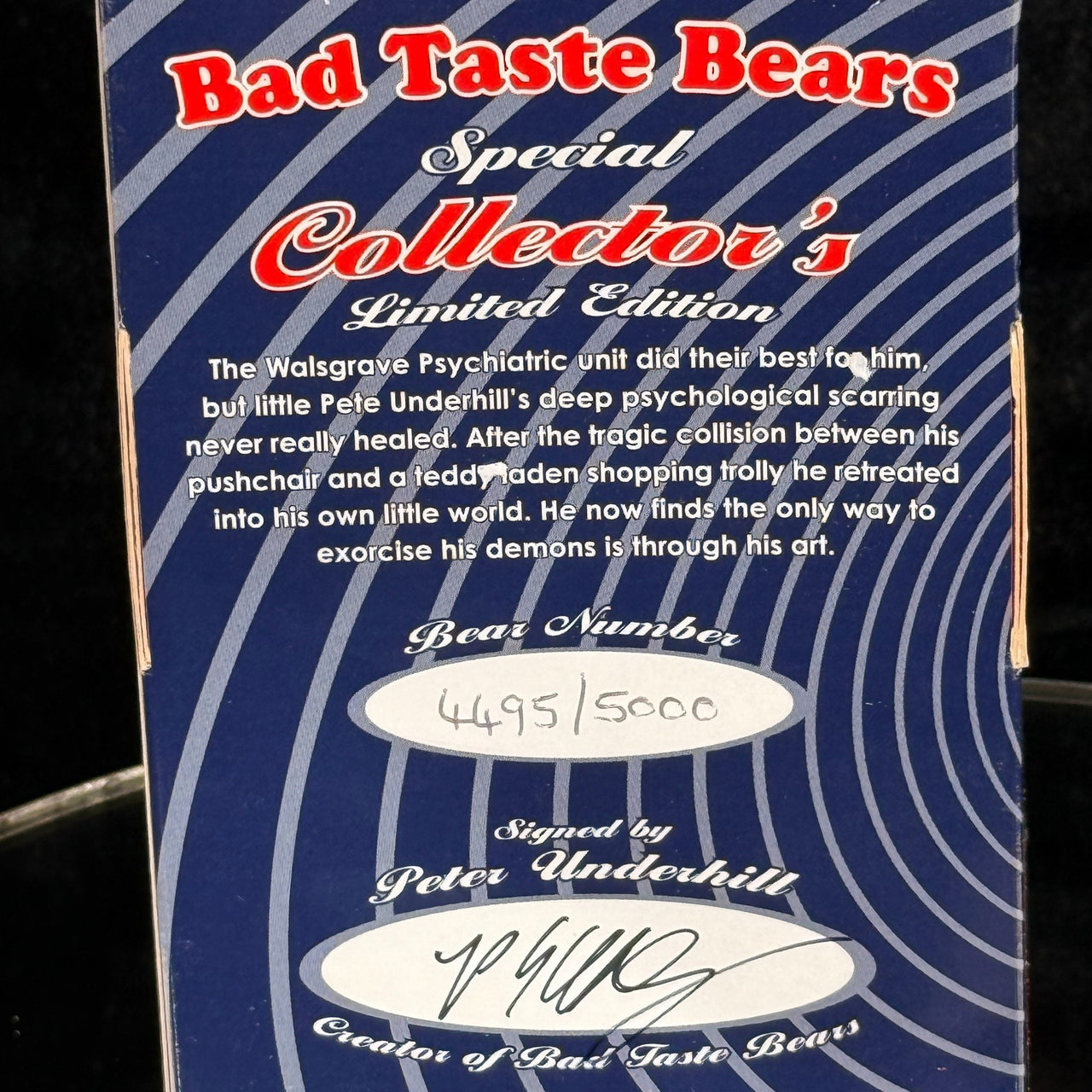 Bad Taste Bears Magnet Fanny Limited Edition 4495/5000 see the Box Funny Gift10