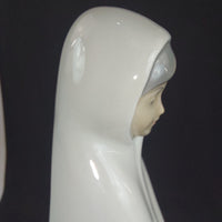 Thumbnail for Requena Miquel Nun Figurine Pristine White Porcelain, 6.5