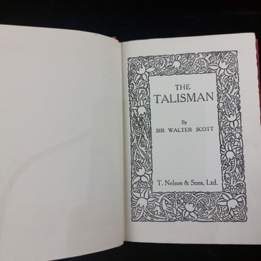 The Talisman by Sir Walter Scott – Vintage Edition  19251