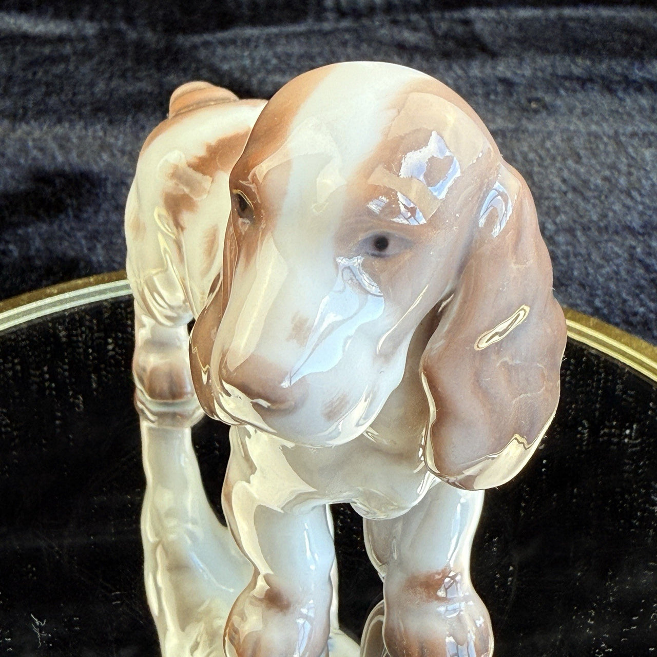 Vintage Bing & Grøndahl B&G Porcelain Cocker Spaniel Figurine Made in Denmark6