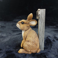 Thumbnail for Leonardo Collection 2002 To The Woods lovely Rabbit Figurine  Ornament 5.5