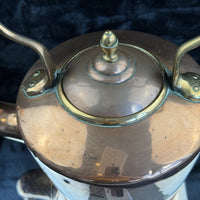 Thumbnail for Antique Large Copper Kettle with Brass and Copper Handle - English Country House23