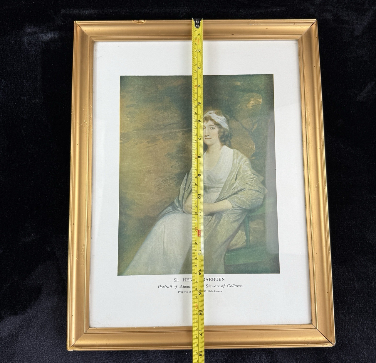 Antique Framed Print by Henry Raeburn Portrait of Alicia Lady Stewart of Coltnes15
