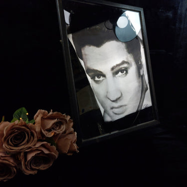 Elvis Presley Mirror Portrait 1935–1977, Framed 19